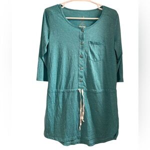 Stio Dry Release Teal Tunic Coverup size Medium
